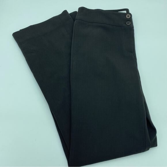 Armani Collezioni Black Relaxed High Waisted
Cropped Pants Size 4 - Picture 1 of 11